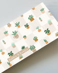 Travel Changing Mat - Pot Plants