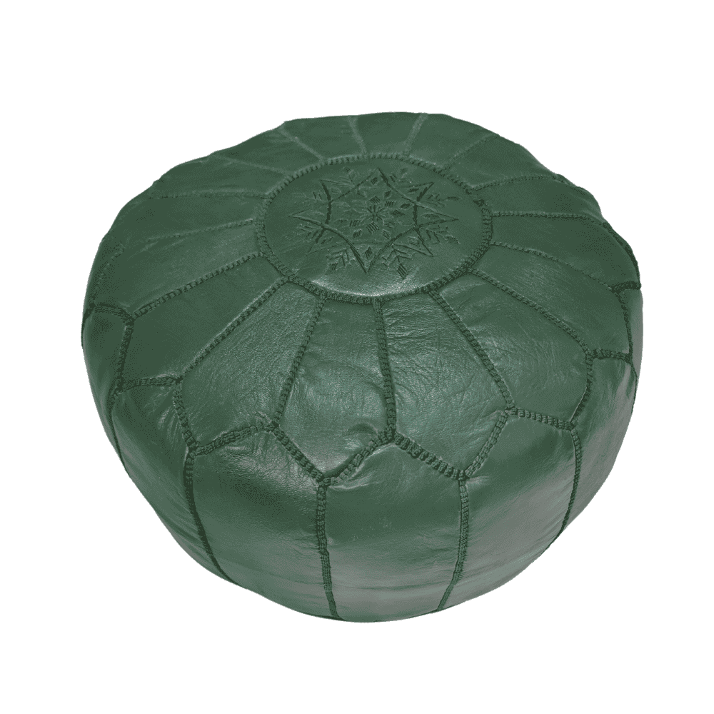 Leather Poufs Ottomans