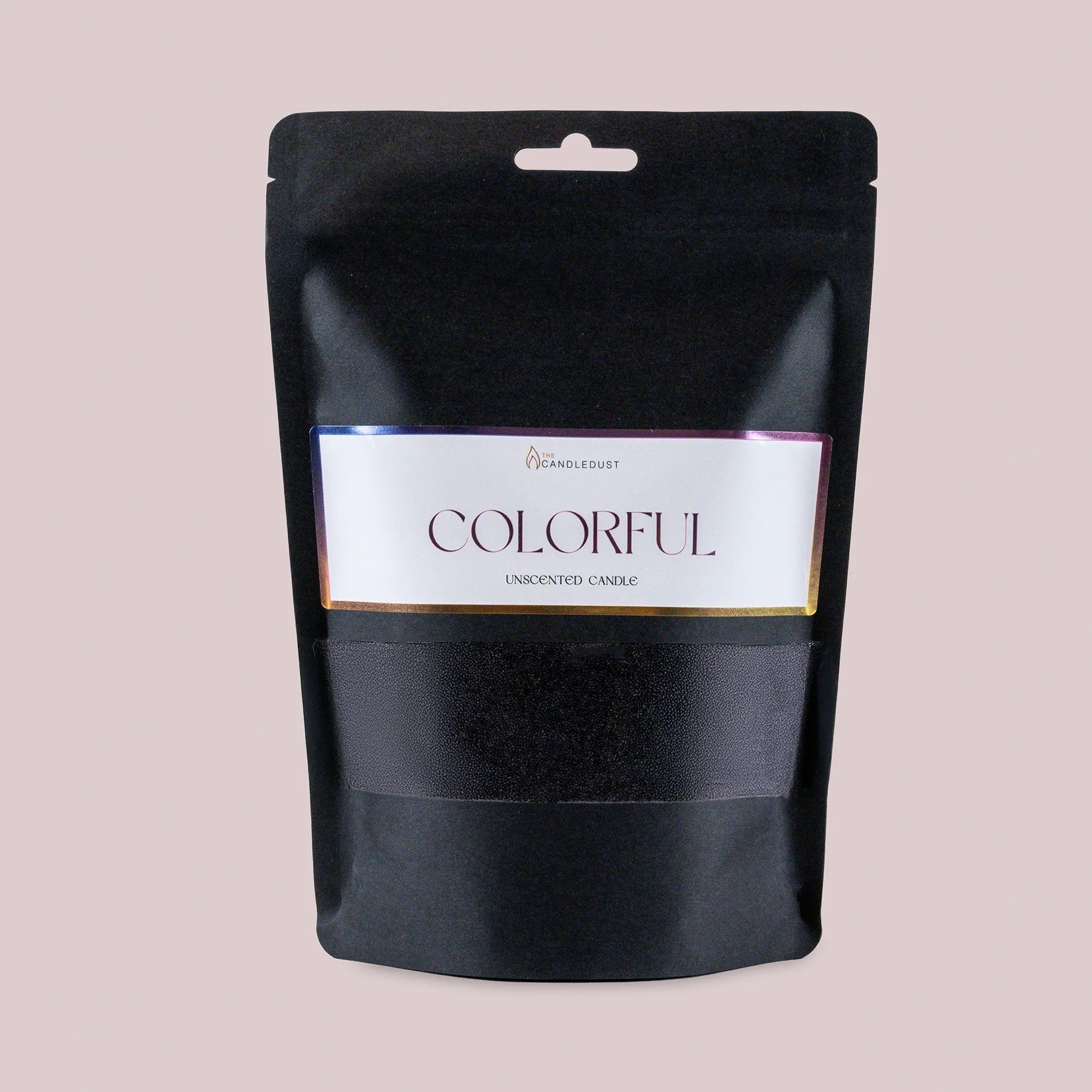 Black Powdered Candle Refill Kit Unscented 330g
