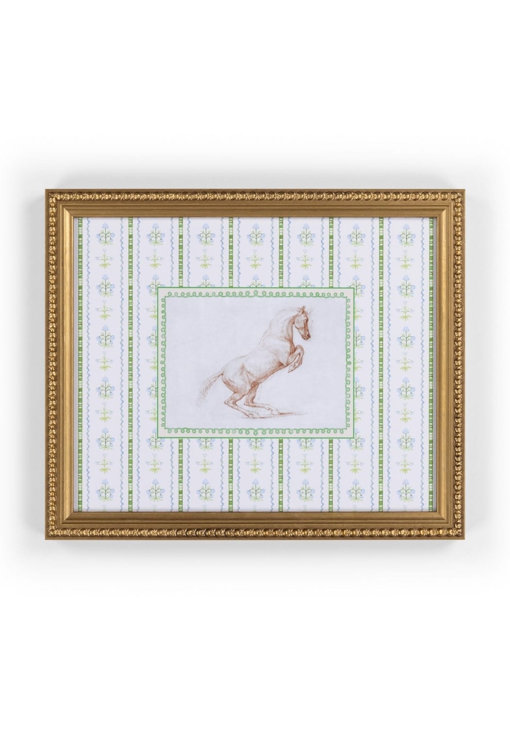 Prancing Beauty Framed Print - Perfect for Nursery &amp; Children's Rooms