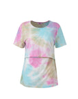 Tie Dye Breastfeeding Top