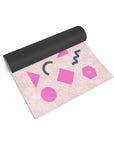 Yoga Mat | 6mm Thick | Pink | Non-Slip | Eco Friendly | Yune Yoga | Titania-2