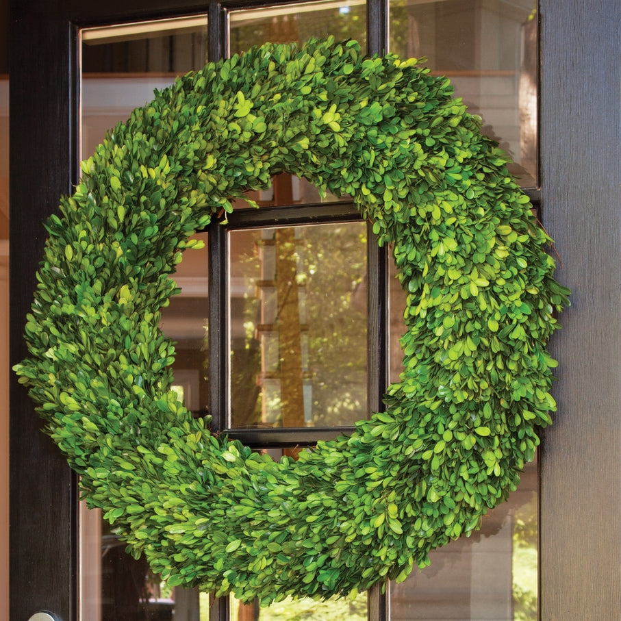 Preserved Boxwood Wreath