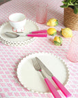Pretty In Pink Scalloped Nibbles Bowl - Set of 4