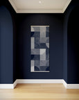 Bauhaus Geometric Concrete Effect Tapestry