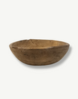Primitive Inscribed Antique Swedish Bowls | Set of 2