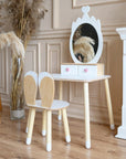 Enchanted Princess Vanity Table with Mirror