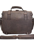 The Gustav Messenger Bag | Large Capacity Vintage Leather Messenger Bag