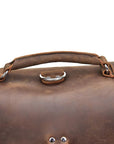 The Gustav Messenger Bag | Large Capacity Vintage Leather Messenger Bag