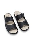 Professional Heel-Cushioned Sandals - Black