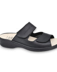 Professional Heel-Cushioned Sandals - Black