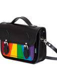 Leather Midi Satchel - Pride