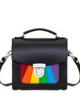 Handmade Leather Sugarcube Handbag - Pride