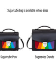 Handmade Leather Sugarcube Handbag - Pride