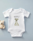 Whippet-Approved Snuggles: The Cutest Baby Bodysuit Ever!
