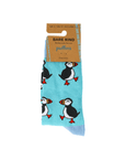 Save the Puffins Bamboo Socks