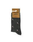 Save the Puffin Small Motif Bamboo Socks