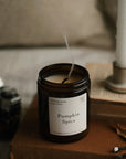 Pumpkin Spice Scented Candle With Lid