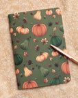 A5 Handmade Notebook with Pumpkin Design