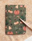A6 Handmade Notebook with Pumpkin Design