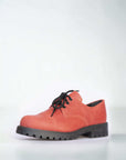 Red Leather Unisex Everyday Shoes