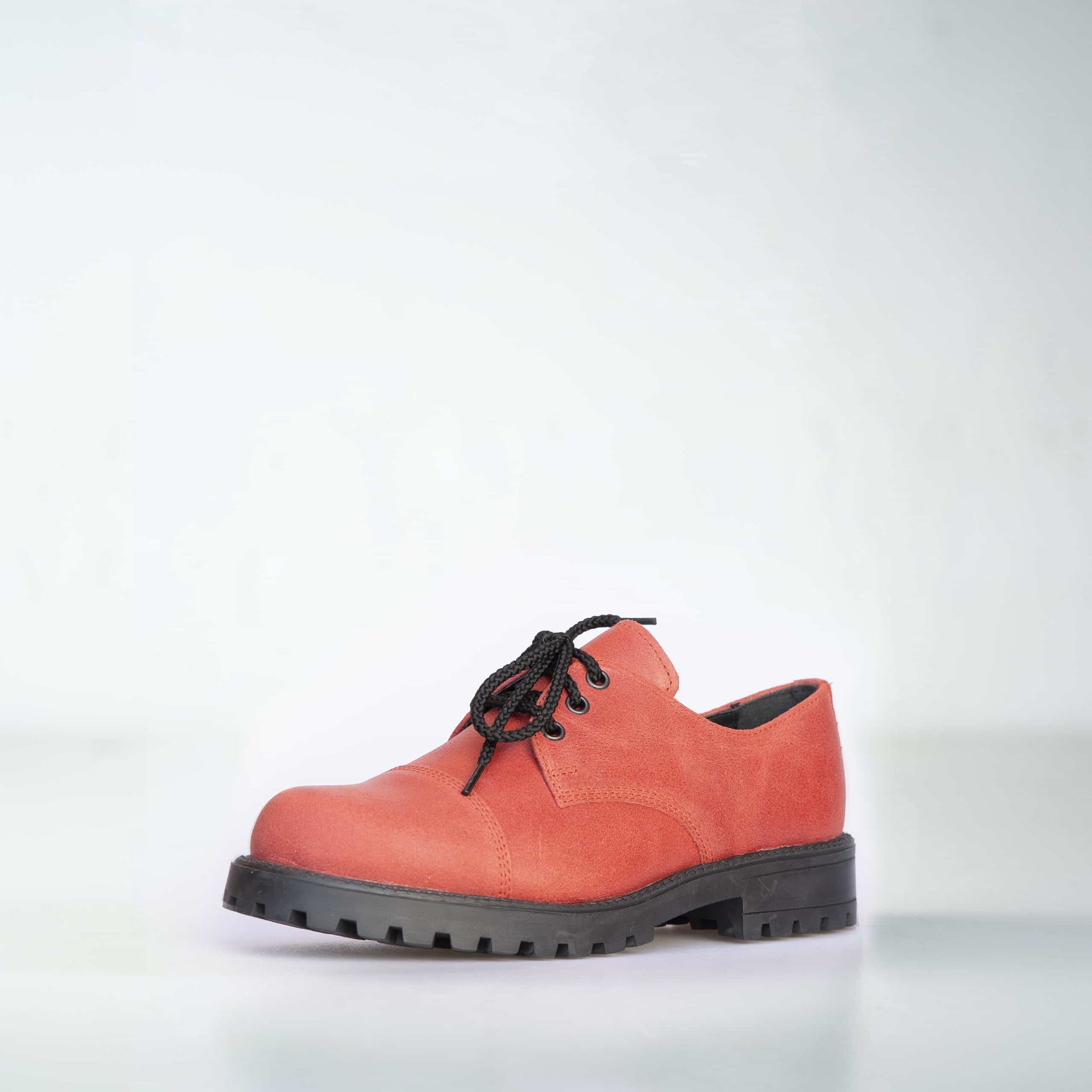 Red Widgets – Genuine Leather Unisex Shoes, NATO Standard by Samelin at www.brixbailey.com