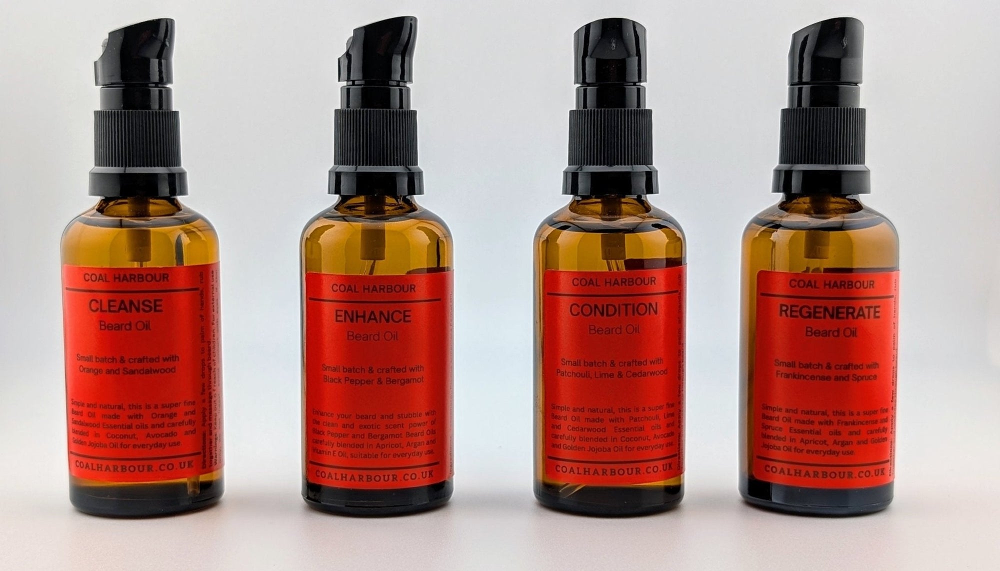 Pure and Natural Beard Oils