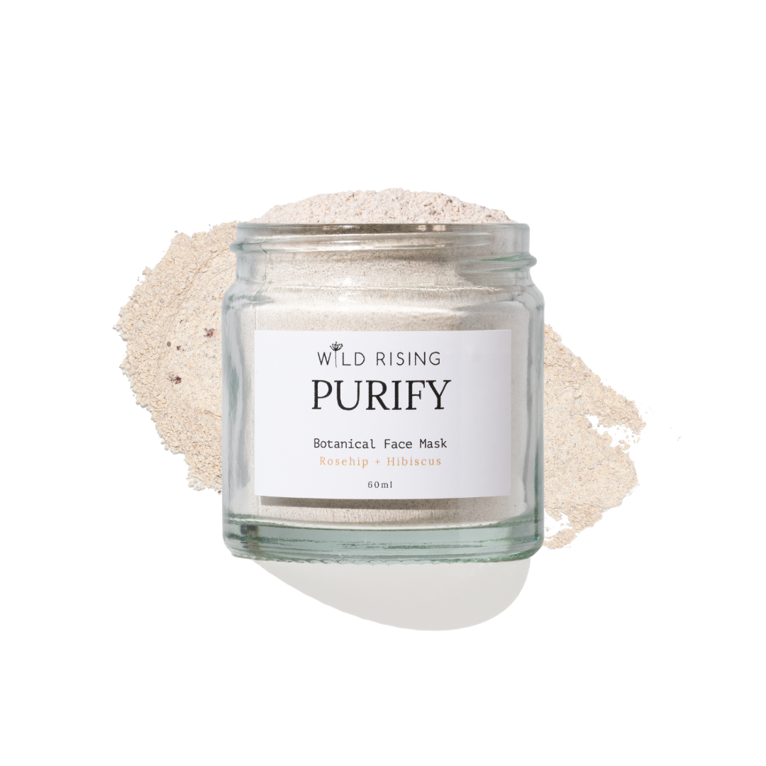Purify - Hibiscus &amp; Rose Hip Clay Face Mask