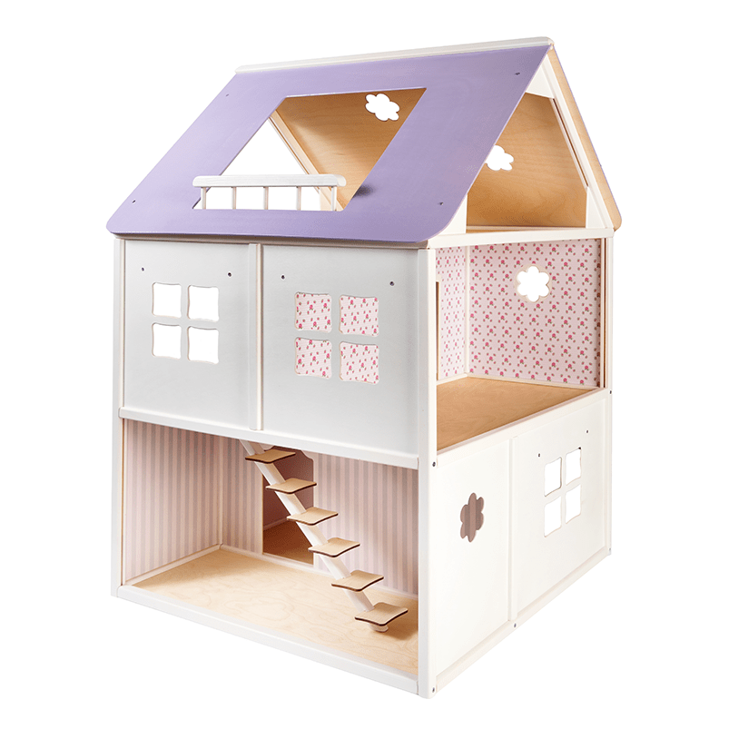 Roosi Villa Dollhouse – Creative &amp; Durable Playtime Fun by ROOSI Traditional Toys at www.brixbailey.com