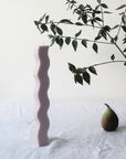 Wavy Pillar Candle