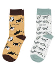 The Purr-fect Pair Bamboo Sock Set