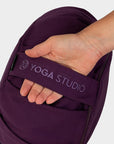 Yoga Studio European Organic Buckwheat Zafu Crescent Cushion