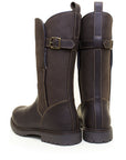 Waterproof Brown Boots Mid Calf