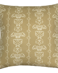 Quill Square Cushion - Hay Yellow