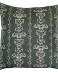 Quill Square Cushion - Slate Green