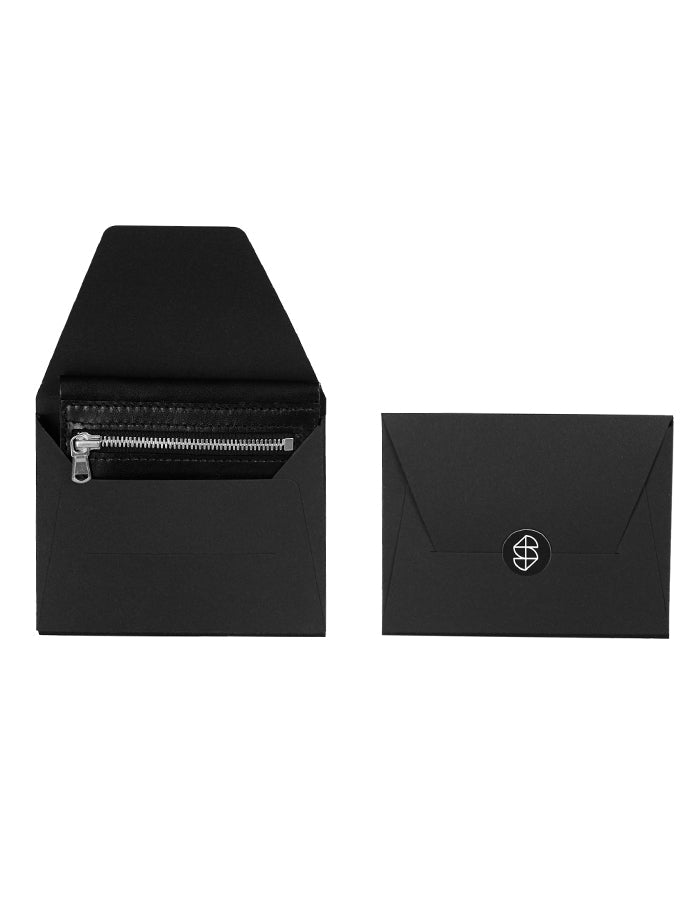 Slim Fit Black Leather Wallet