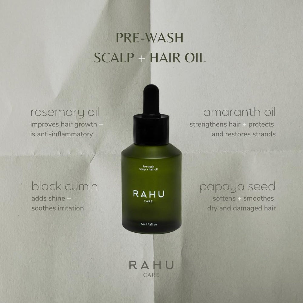 Pre Wash Scalp and Hair Treatment Oil