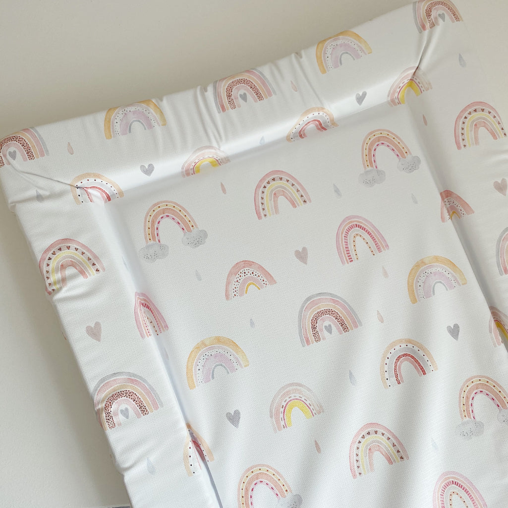 Standard Changing Mat - Beau Rainbow Print
