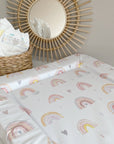Standard Changing Mat - Beau Rainbow Print