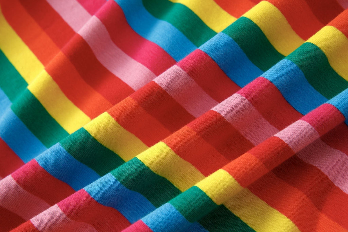 Rainbow Breastfeeding Skater Dress | Colourful Nursing Dress | MilkyMoon