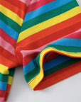 Rainbow Breastfeeding Skater Dress | Colourful Nursing Dress | MilkyMoon