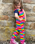 Rainbow Kid Dungarees