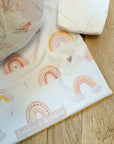 Travel Changing Mat - Pink Rainbow