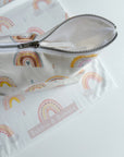 Nappy and wipes pouch - Beau Rainbow Print