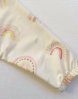 Long Sleeved Baby Bib - Rainbow print
