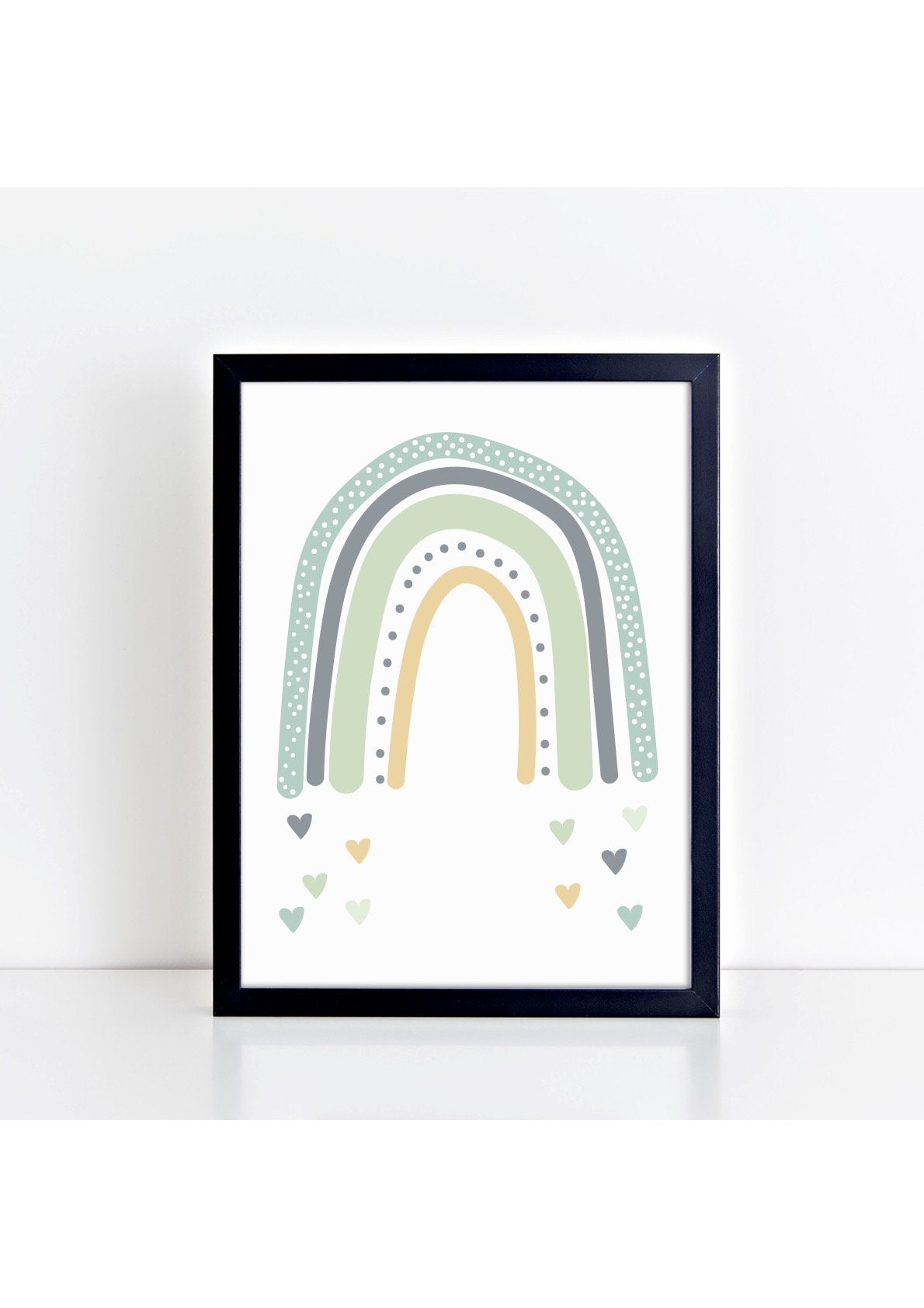 Rainbow Love - greens