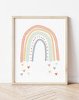 Rainbow Love - peaches