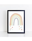 Rainbow Love - peaches