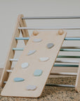 Pastel Climbing Ramp for Playsets and Indoor Fun