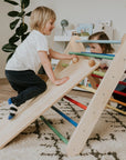 Rainbow Climbing Ramp for Kids Play Set